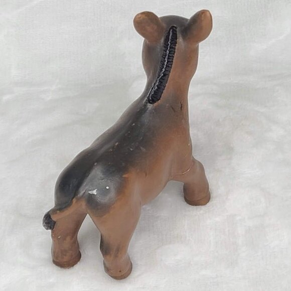 2005 Donkey Rubber Figure Kids Baby Bath Toy Farm Animal - Picture 5 of 11